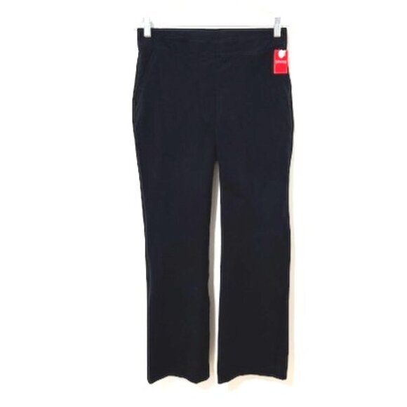 Spanx Polished Kick Flare Crop Ankle Pants Shaping Classic Navy #20367T M Tall - Picture 1 of 5